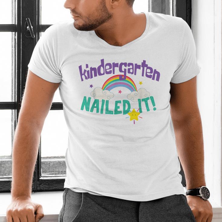 Kindergarten Graduation Nailed It Kids 2021 Men's V-Neck T-Shirt