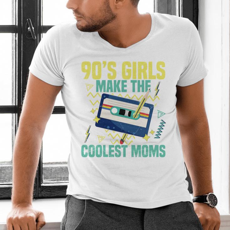 Nineties Girls Make The Coolest Moms Nostalgia 90s Mom Men's V-Neck T-Shirt Nineties Girls Make The Coolest Moms Nostalgia 90s Mom Men's V-Neck T-Shirt