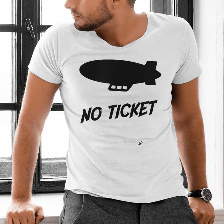 No Ticket Jones 80's Nostalgia Men's V-Neck T-Shirt