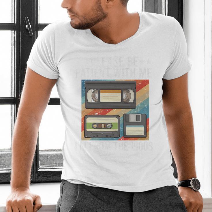 Be Patient With Me I'm From The 1900s Premium Men's V-Neck T-Shirt