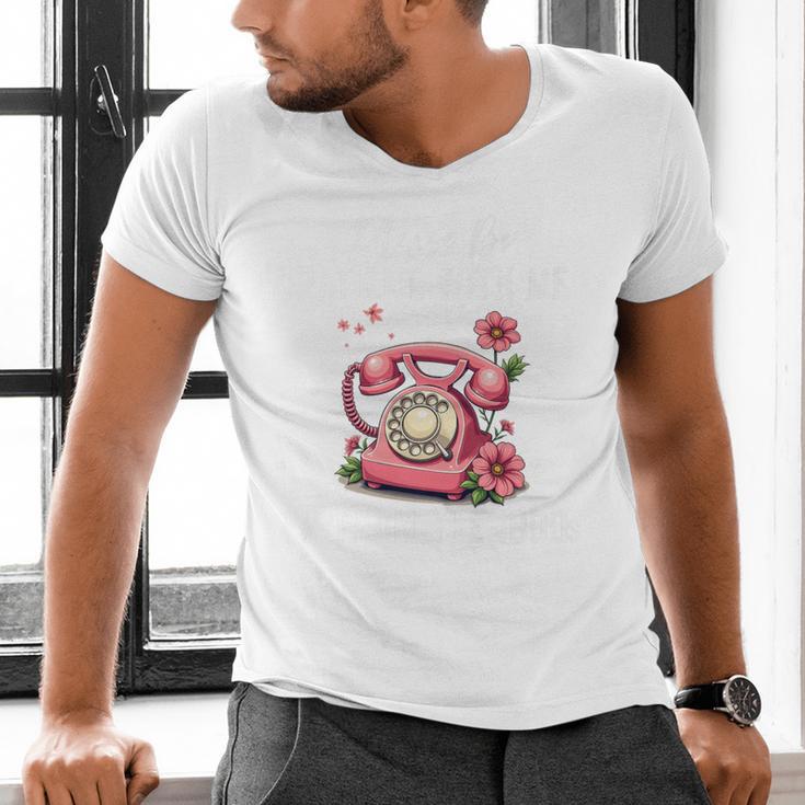 Please Be Patient With Me I'm From The 1900s Women Girl Premium Men's V-Neck T-Shirt