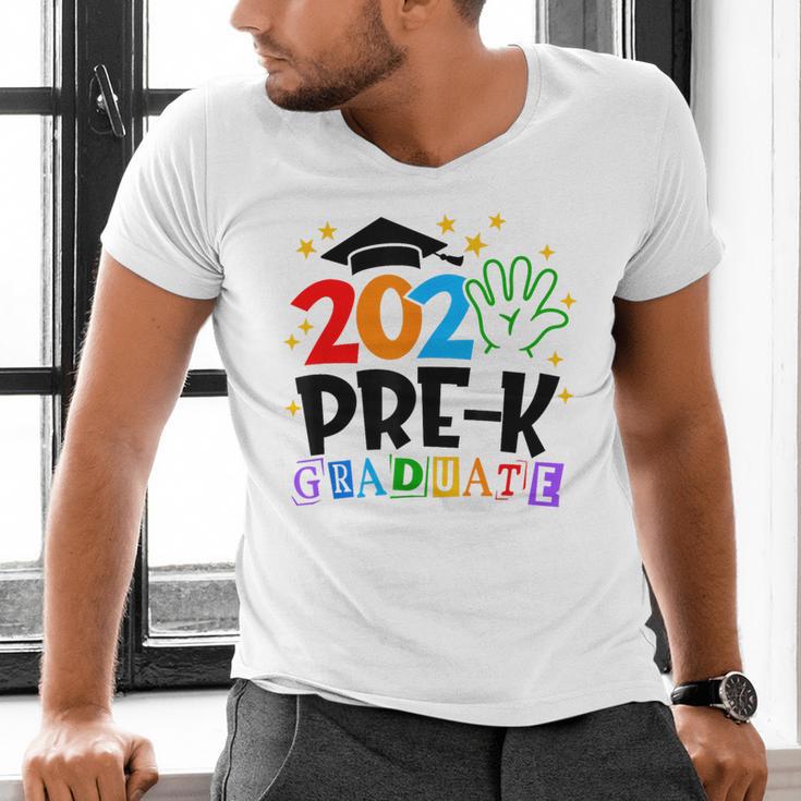 Pre-K Graduate 2025 Preschool Graduation Class Of 2025 Kids Men's V-Neck T-Shirt