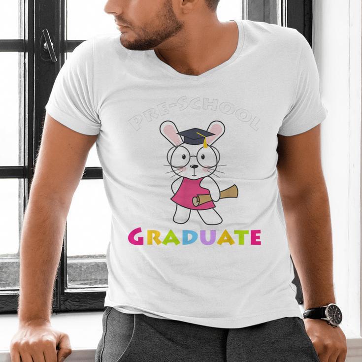 Preschool Graduate KidsShirt Pre-K Graduation Men's V-Neck T-Shirt