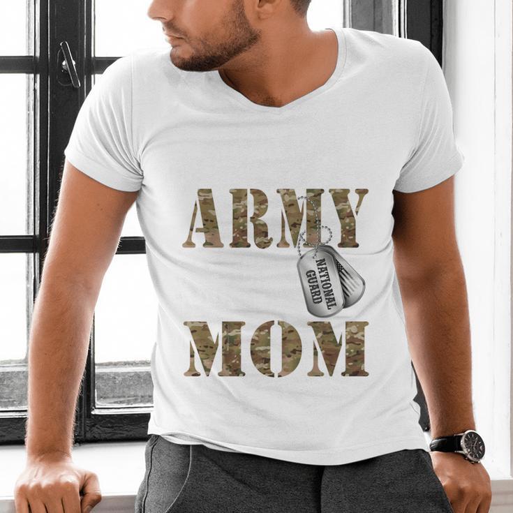 Proud Army National Guard Mom National Guard Graduation Men's V-Neck T-Shirt