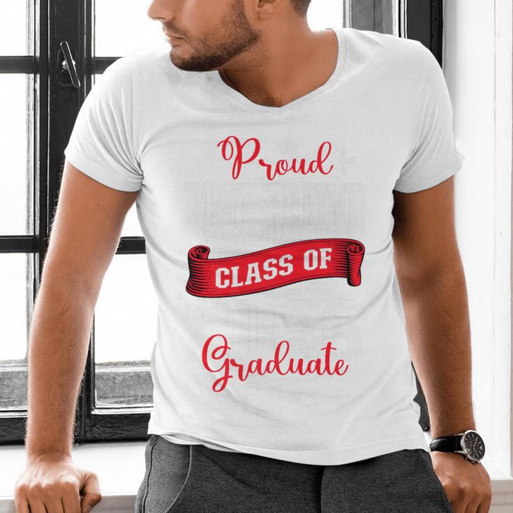 Proud Best Freind Of a Class Of 2026 Graduate For Graduation Premium Men's V-Neck T-Shirt