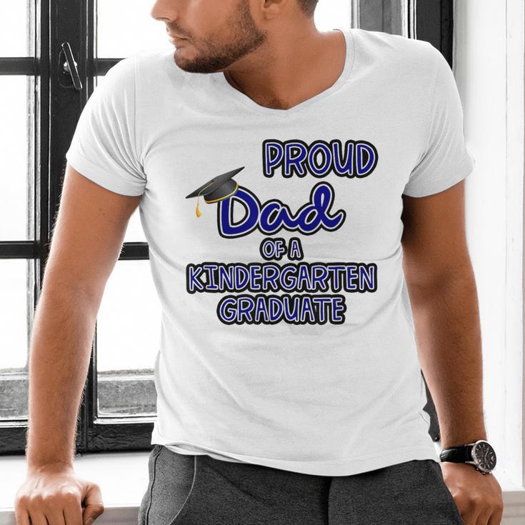 Proud Dad Of a Kindergarten Graduate Graduation TShirt Men's V-Neck T-Shirt