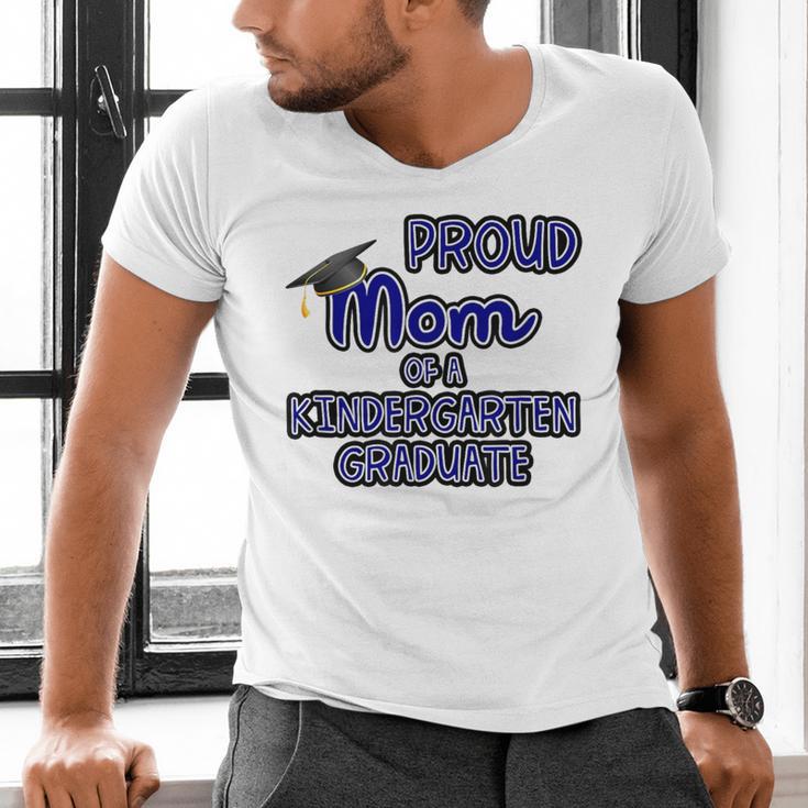 Proud Mom Of a Kindergarten Graduate Graduation TShirt Men's V-Neck T-Shirt