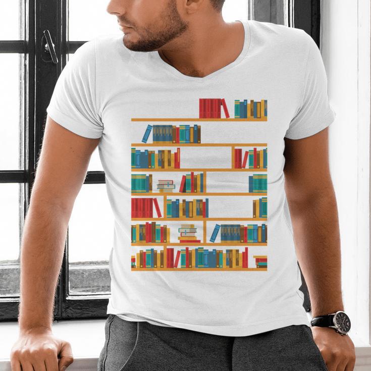 Reading Shirt There Is No Such Thing As Too Many Books Men's V-Neck T-Shirt Reading Shirt There Is No Such Thing As Too Many Books Men's V-Neck T-Shirt