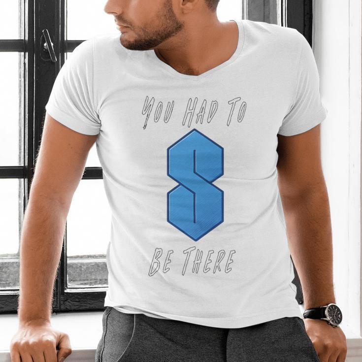 You Had To Be There S Nostalgia Premium Tri-Blend Men's V-Neck T-Shirt