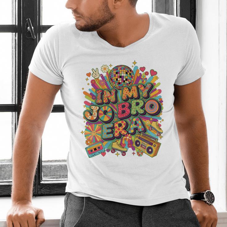 Retro Nostalgia Era Disco Groovy 80s 90s Vintage Aesthetic Men's V-Neck T-Shirt Retro Nostalgia Era Disco Groovy 80s 90s Vintage Aesthetic Men's V-Neck T-Shirt