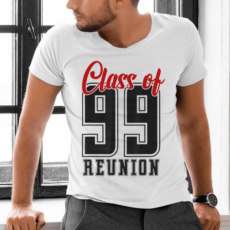 Reunion 1999 Matching Graduation High School Class Of 1999 Men's V-Neck T-Shirt