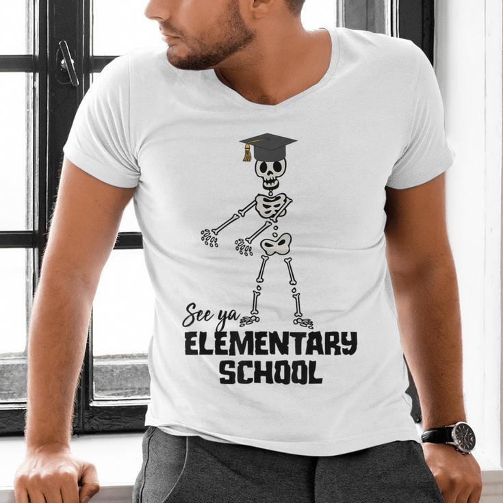See Ya Elementary School Shirt Cool Graduation Tee Men's V-Neck T-Shirt