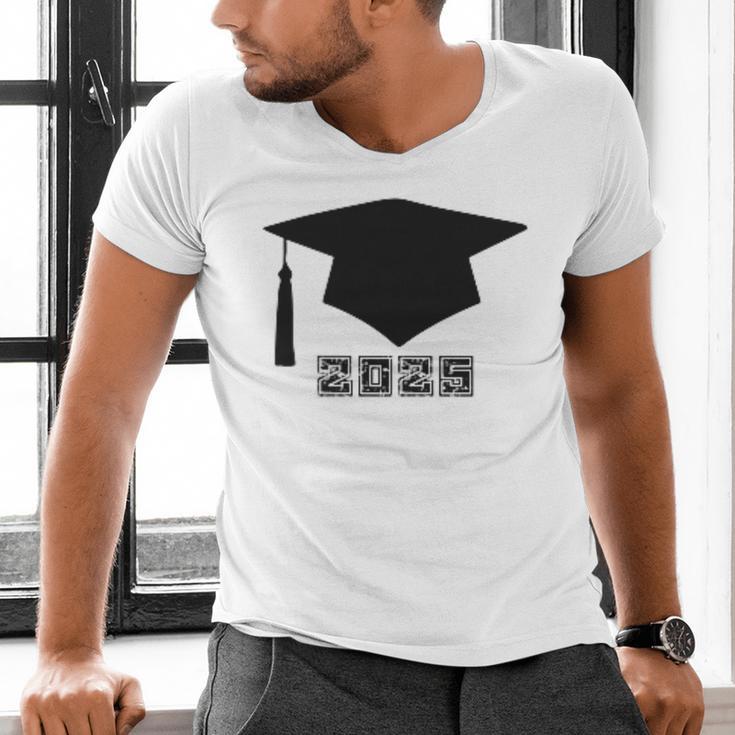 SENIOR 2025 Cute Graduation Class Of 2025 Graduate Men's V-Neck T-Shirt