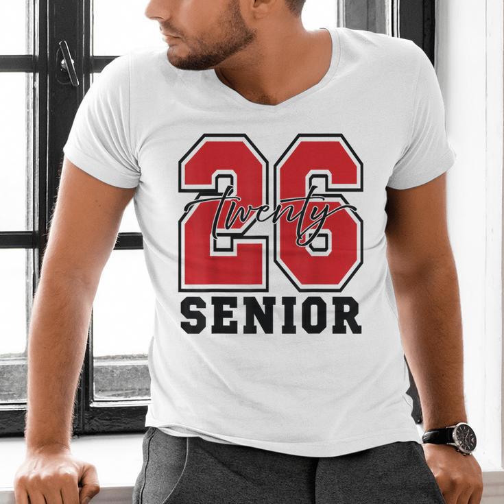 Senior 2026 Class Of 2026 School Graduation 2026 Merch Men's V-Neck T-Shirt