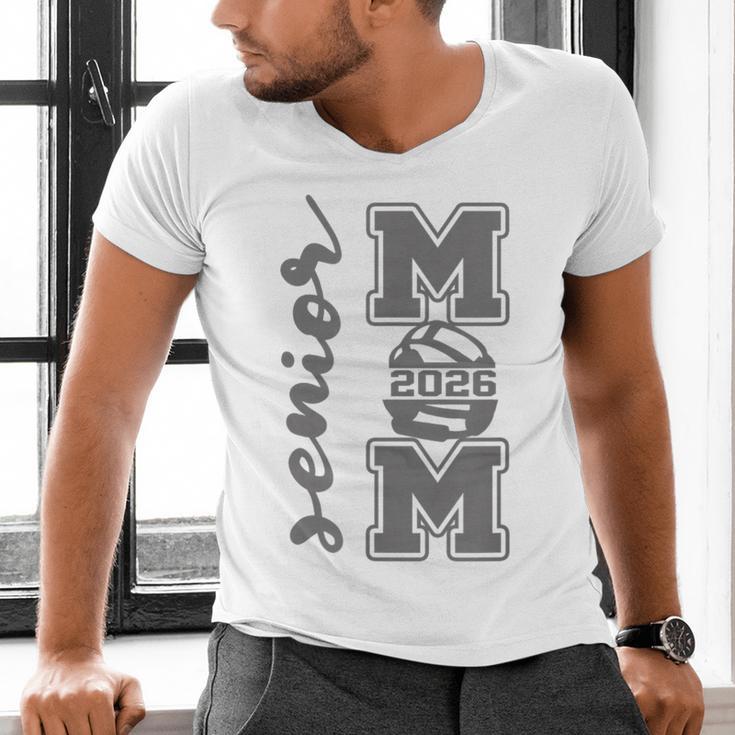 Senior Mom 2026 Wrestling Athlete Proud Parent Graduation Men's V-Neck T-Shirt