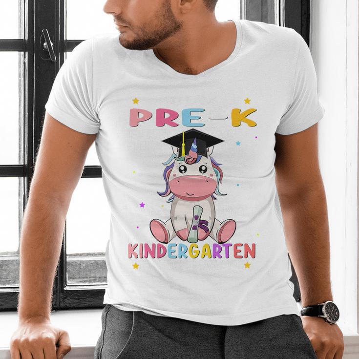 So Long Pre k Graduation 2025 Look Out Kindergarten Girls Premium Tri-Blend Men's V-Neck T-Shirt