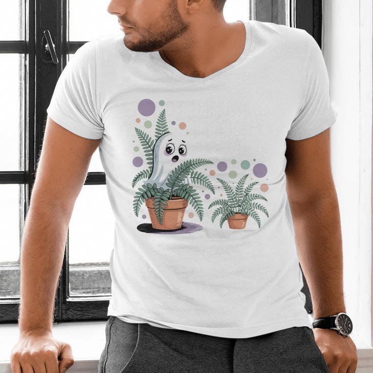 Social Anxiety Introvert Nervous Awkward Socially Men's V-Neck T-Shirt