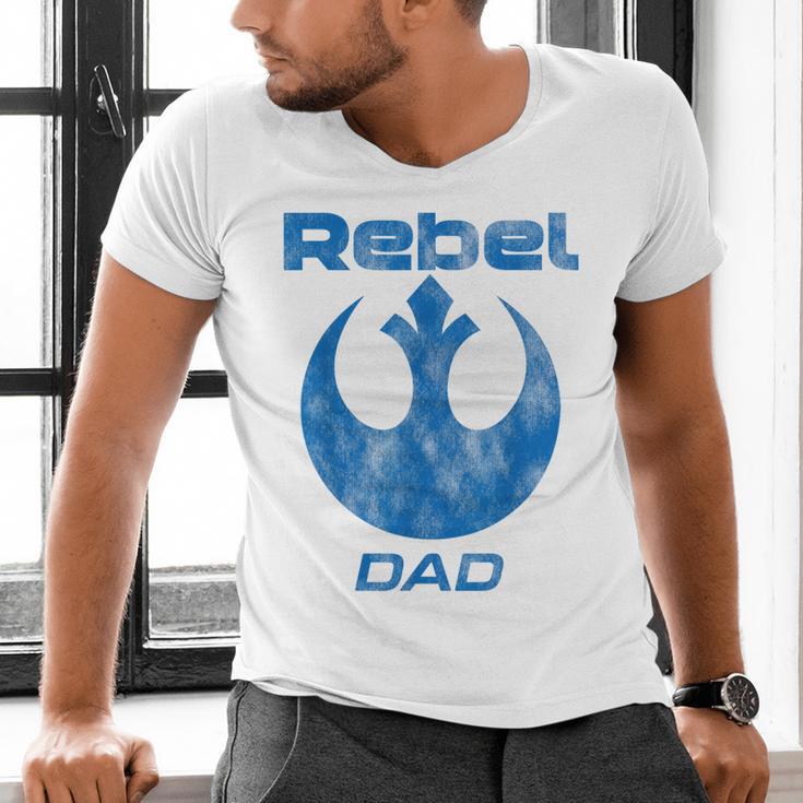 Star Wars Rebel Alliance Matching Family DAD T-Shirt Men's V-Neck T-Shirt