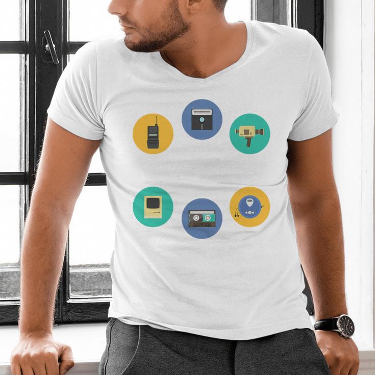 Throwback Thursday Never Forget Nostalgia 80's Retro Premium Tri-Blend T-Shirt Men's V-Neck T-Shirt