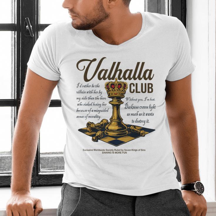 Valhalla Club Vintage Twisted Kings Sin Ana Book Love Alex Men's V-Neck T-Shirt Valhalla Club Vintage Twisted Kings Sin Ana Book Love Alex Men's V-Neck T-Shirt