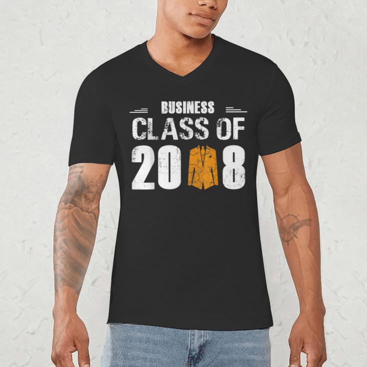 2018 Business Graduation Shirt Business Major Men's V-Neck T-Shirt