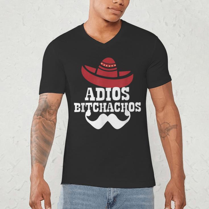 Adios Bitchachos For Graduation Or Cinco De Mayo T-Shirt Men's V-Neck T-Shirt