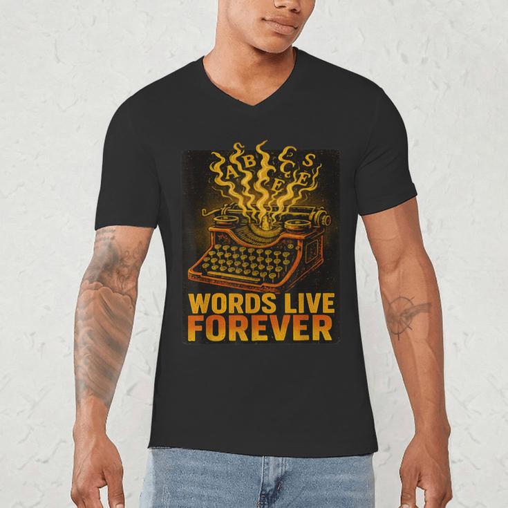 Antiques Collector Writing Retro Nostalgia Curiosity Men's V-Neck T-Shirt Antiques Collector Writing Retro Nostalgia Curiosity Men's V-Neck T-Shirt