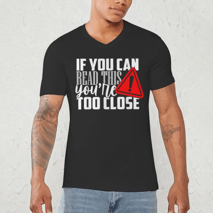 Antisocial Keep Away Sarcastic Bad Attitude Introvert Men's V-Neck T-Shirt