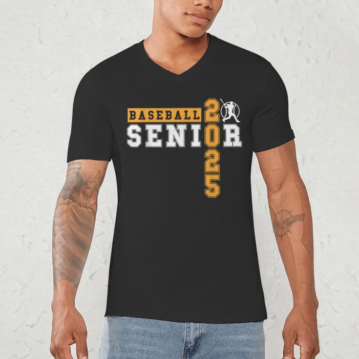 Baseball Senior Night Baseball Senior 2025 Graduation 11 Men's V-Neck T-Shirt