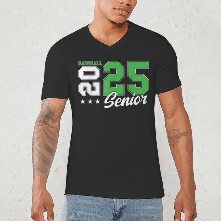 Baseball Senior Night Baseball Senior 2025 Graduation 61 Men's V-Neck T-Shirt