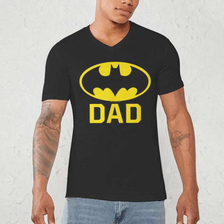 Batman Bat Dad Men's V-Neck T-Shirt