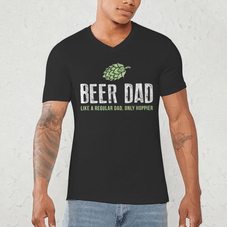 Beer Dad Shirt Cute Hops Drinking Men's V-Neck T-Shirt Beer Dad Shirt Cute Hops Drinking Men's V-Neck T-Shirt