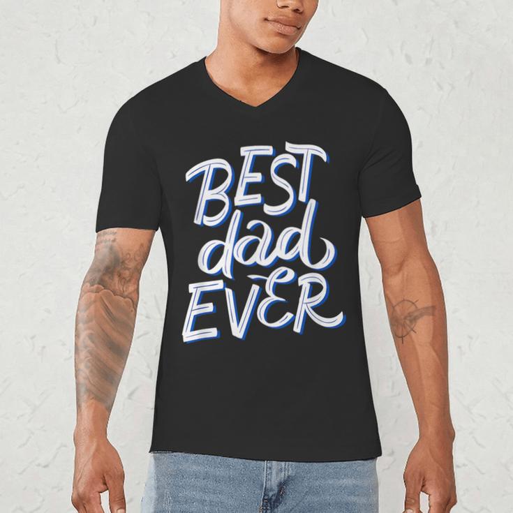 Best Dad Ever Men's V-Neck T-Shirt