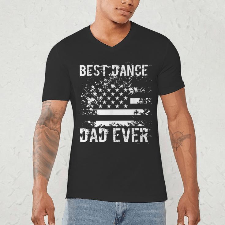 Best Dance Dad Ever Dancer Father Men's V-Neck T-Shirt