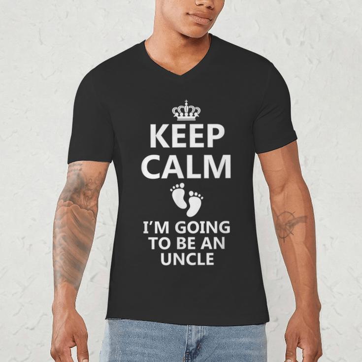 Best Uncle Art For Men Dad Pregnancy Reveal New Uncle To Be Men's V-Neck T-Shirt