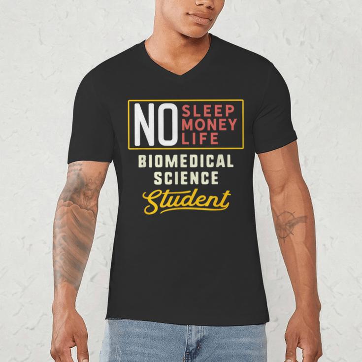 Biomedical Science Major Student Shirt Graduation Men's V-Neck T-Shirt