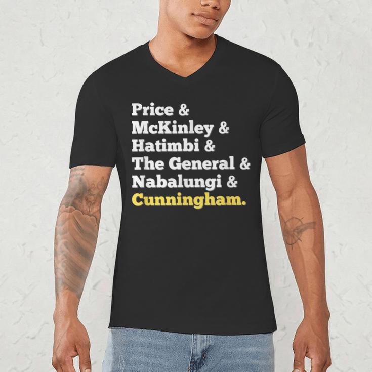 The Book Of Mormon Musical Characters Men's V-Neck T-Shirt The Book Of Mormon Musical Characters Men's V-Neck T-Shirt