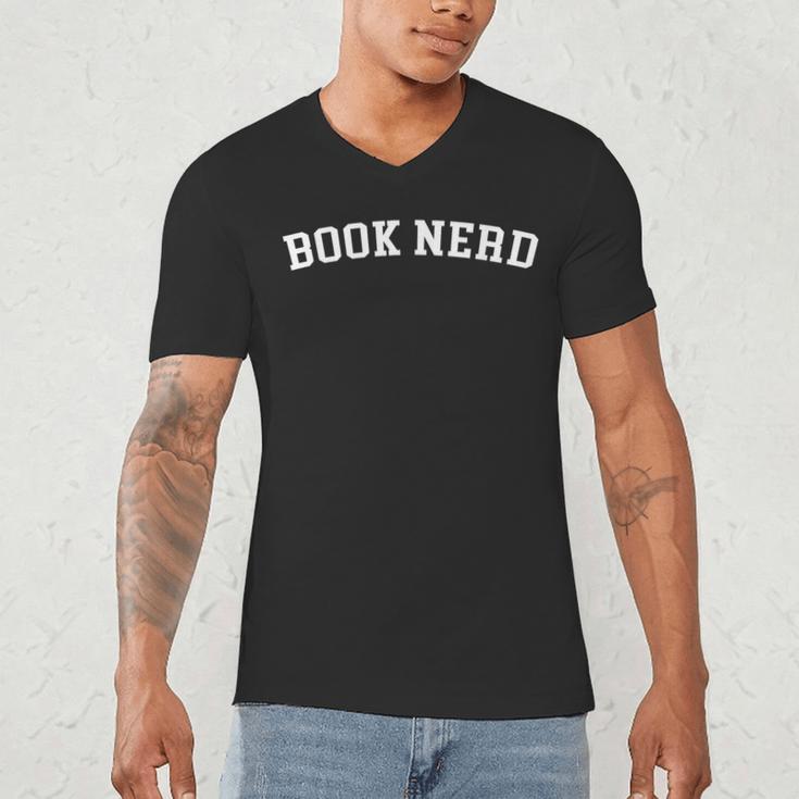 Book Nerd Men's V-Neck T-Shirt