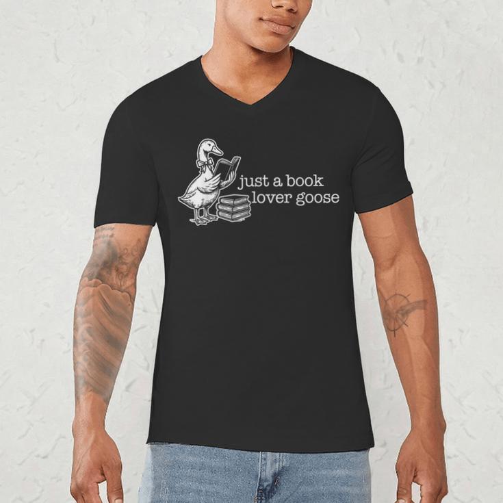 Bookish Club Silly Lover Book Reader Reading Gift Men's V-Neck T-Shirt Bookish Club Silly Lover Book Reader Reading Gift Men's V-Neck T-Shirt