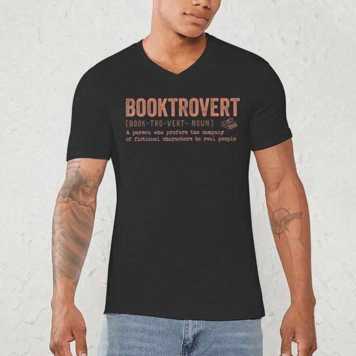 Booktrovert Definition Men's V-Neck T-Shirt