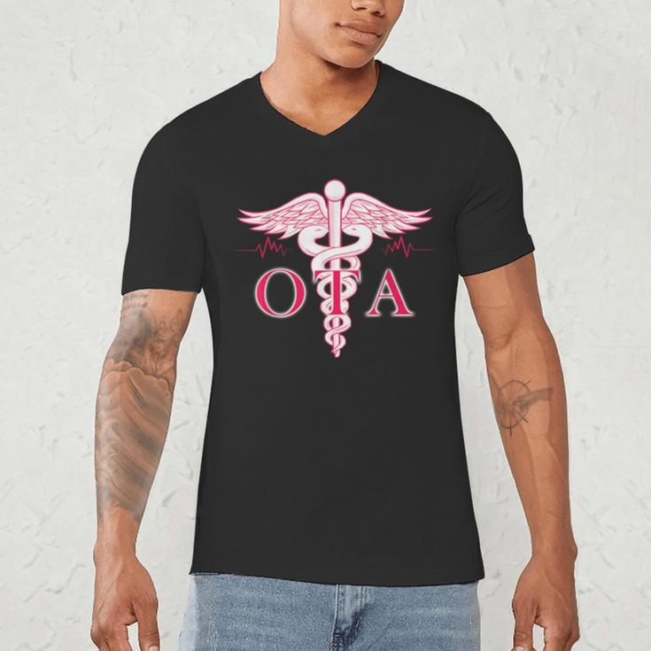 Caduceus Shirt Occupational Therapist Assistant Graduation Men's V-Neck T-Shirt