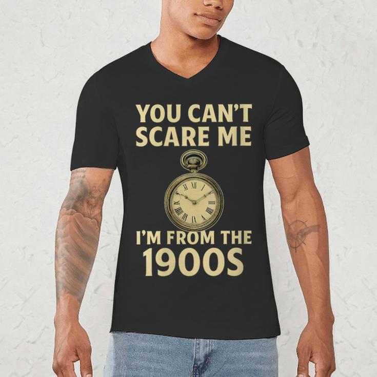 You Can't Scare Me I'm From The 1900s Vintage Pocket Watch Men's V-Neck T-Shirt