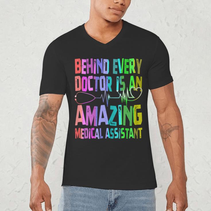 Certified Medical Assistant CMA Graduation Men's V-Neck T-Shirt
