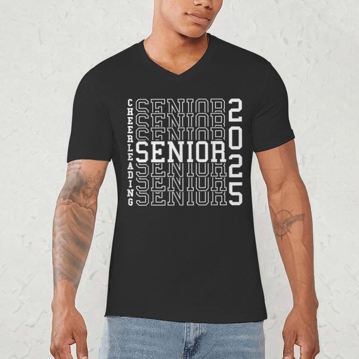 Cheerleading Senior Night Cheer Senior 2025 Graduation 38 Men's V-Neck T-Shirt