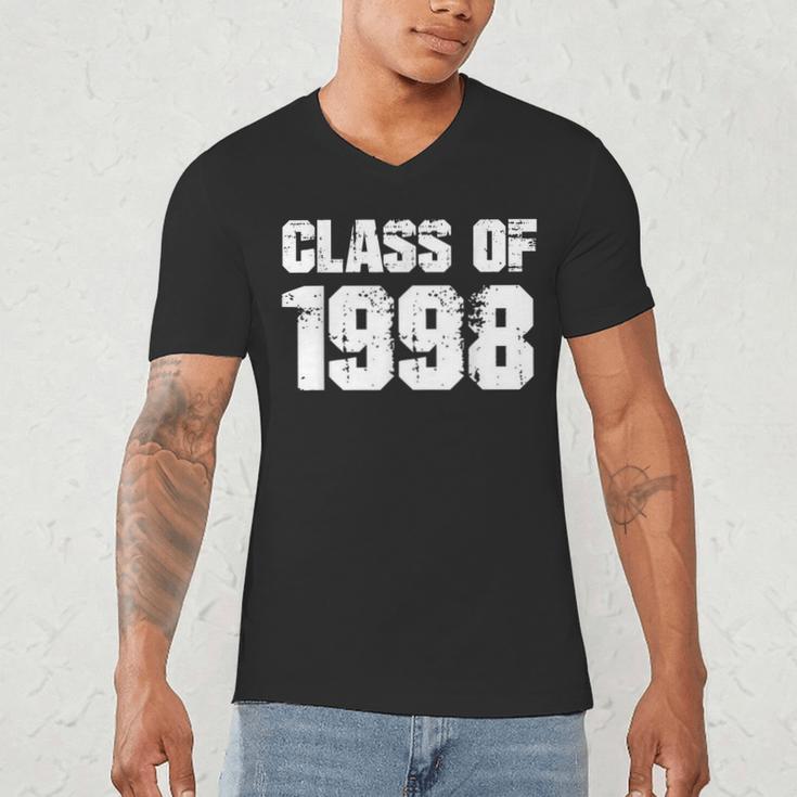Class Of 1998 High School College Graduation Reunion Men's V-Neck T-Shirt