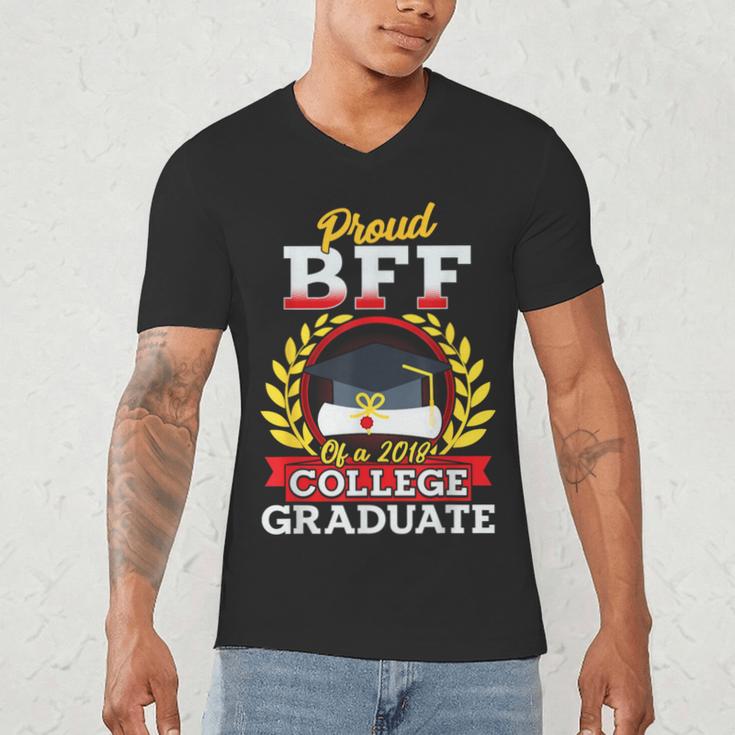 Class Of 2018 Graduation Tshirt For BFF Of Graduate Men's V-Neck T-Shirt