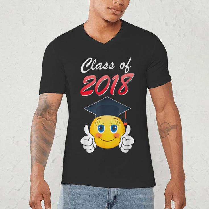 Class Of 2018 Graduation Grad For Her Tee Shirt Men's V-Neck T-Shirt