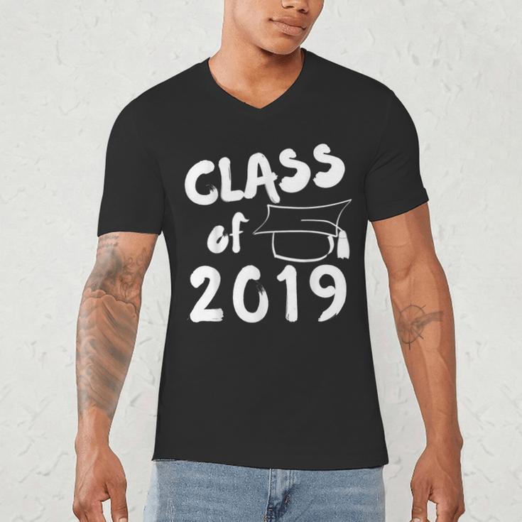 Class Of 2019 Graduation Shirt Men's V-Neck T-Shirt