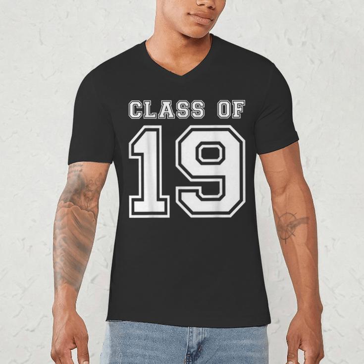 Class Of 2019 Senior Graduation Shirt 2019 Graduate Men's V-Neck T-Shirt