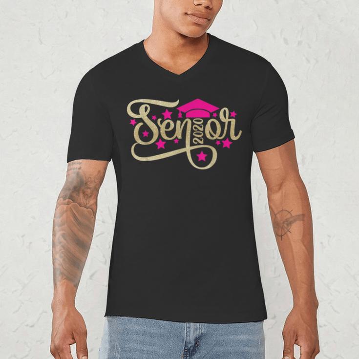 Class Of 2020 Girl Graduation SENIOR Class Of 2020 Men's V-Neck T-Shirt